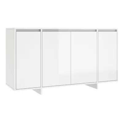 (high gloss white) vidaXL Sideboard Chipboard Home Storage Side Cabinet Furniture Multi Colours