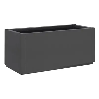 (dark grey) vidaXL Garden Planter Patio Outdoor Flower Pot Herb Planter Pot Flower Box PP