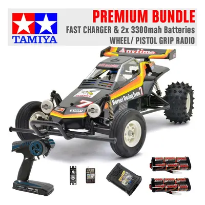 TAMIYA RC The Hornet 1:10 Premium Wheel Radio Bundle