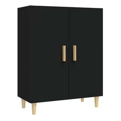 (black) vidaXL Sideboard Engineered Wood Home Storage Cabinet Highboard Multi Colours