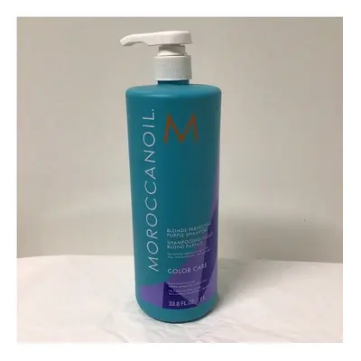 Moroccanoil Blonde Perfecting Purple Shampoo 1Liter