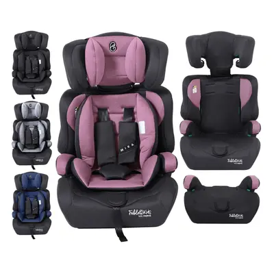 FableKids Child Car Seat | 5-Point Safety Harness | Group 1+2+3 for 9-36kg | Adjustable Headrest