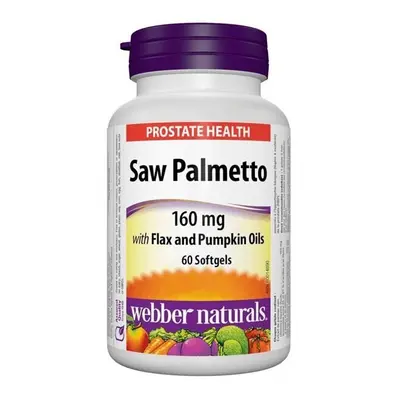 Webber Naturals Saw Palmetto mg 60's