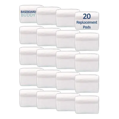 Baseboard Buddy Pad Refills â Pack of Microfiber Replacement Pads