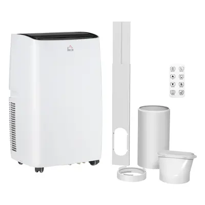 HOMCOM 14,000 BTU Portable Air Conditioner Unit with Remote, 24H Timer, 40mÂ²