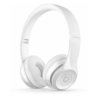 (Gloss White) Beats Solo Wireless Headphones | Wireless On-Ear Headphones