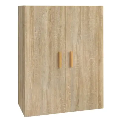 (Sonoma oak) vidaXL Hanging Wall Cabinet Storage Cabinet Wall Cupboard Floating Cabinet