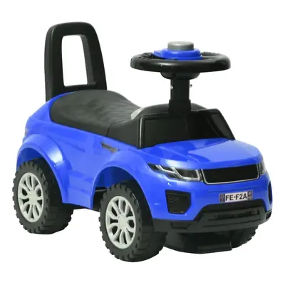 vidaXL Step Car Blue Game Garden Ride-on Toy Push Pedal Walk Learn Vehicle