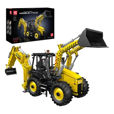 MOULD KING Front Loader, Backhoe Digger Remote Control 2239pcs