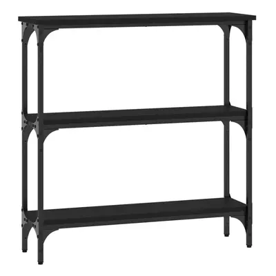 (black, x 22.5 x cm) vidaXL Console Table End Table Hallway Stand Side Sofa Table Engineered Woo