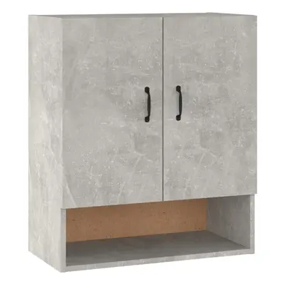 (Concrete grey) vidaXL Wall Cabinet Hanging Storage Cabinet Wall Cupboard Engineered Wood