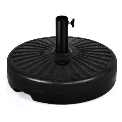 Patio Parasol Umbrella Base Stand Water Fillable Parasol Base W/Handle