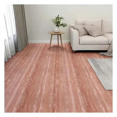 vidaXL 55x Self-adhesive Flooring Planks PVC 5.11 mÂ² Red Floor Tile Cover