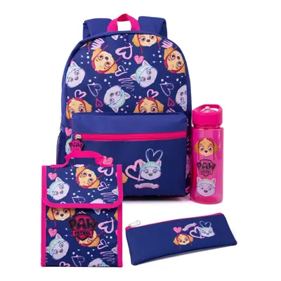 Paw Patrol Girls Skye & Everest Backpack Set (Pack of 4)