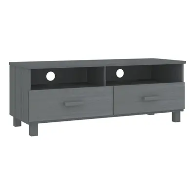 (dark grey) vidaXL TV Cabinet Solid Wood Pine Wooden TV Stand Unit Furniture Multi Colours