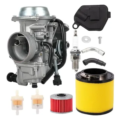 TRX300 Carburetor - Perfect Fit for Honda TRX300FW Fourtrax Carb ATV - All-in-one Kit with Parts