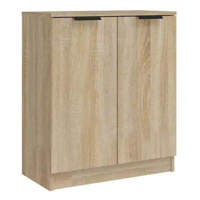 (sonoma oak) vidaXL Sideboard Cupboard Storage Cabinet Bookshelf Highboard Engineered Wood