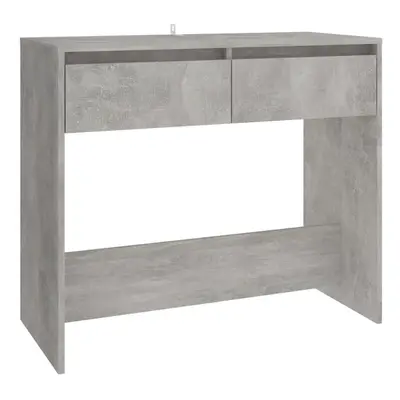 (concrete grey) vidaXL Console Table Hallway Tea End Table Side Table for Under Mirror Steel