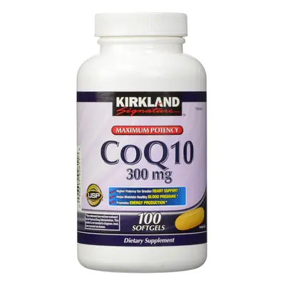 Kirkland Signatureâ¢ CoQ10 mg, Softgels