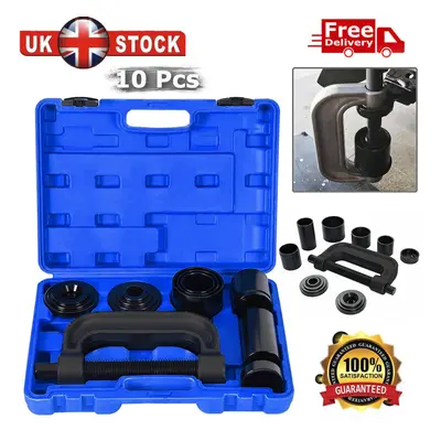 Heavy Duty in Ball Joint Press U Joint Removal Tool Kit w 4x4 Drive Adapters