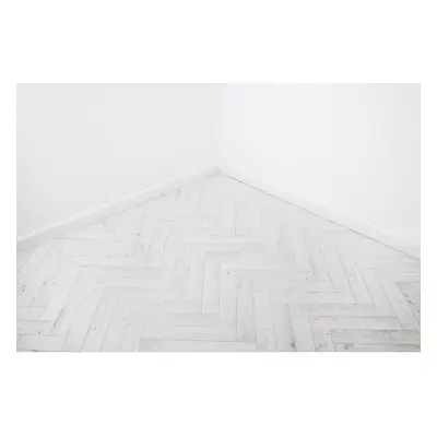 (White Oak Parquet, 3m x 2m Width) Parquet Style Vinyl Lino Flooring Roll 2m & 4m Width