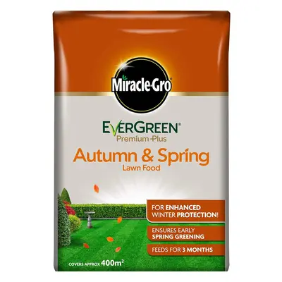 Miracle-Gro Evergreen Premium Plus Autumn & Spring Lawn Food 400m2 [119673]