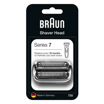 Braun 73S Series Electric Shaver Replacement Foil and Cassette Cartridge - Silver