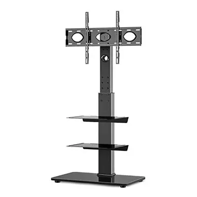 RFIVER Freestanding Swivel Floor TV Stand Tall TV Unit for 42 49 55 60 inch LCD/LED Flat Curved 