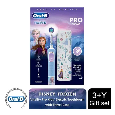 (Frozen) Oral-B Pro Kids Electric Toothbrush Gift Set, 3+Y