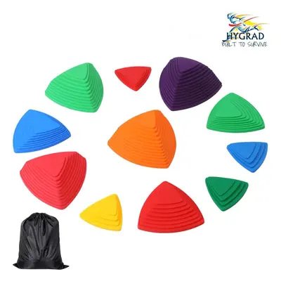 11 Pcs Kids Stepping Stones Balance River Stones Obstacle Course Sensory Play UK