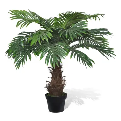 Lifelike Artificial Cycus Palm Tree Pot 80cm Fake Arrangement Home Decor