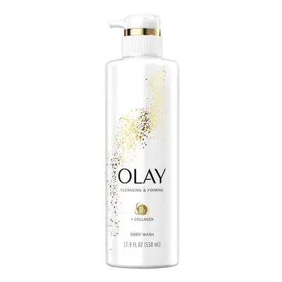 Olay Firming Body Wash for Women with Collagen, 17.9 fl Oz.