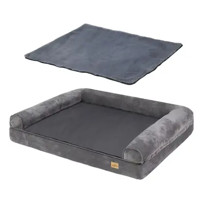 (2XL(135cm*100*12cm)) Heated and Cooling Combination Cover Dog Bed Sofa