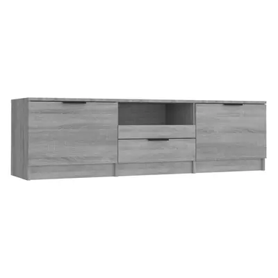 (grey sonoma) vidaXL TV Cabinet Engineered Wood Living Room Indoor Media Unit Multi Colours