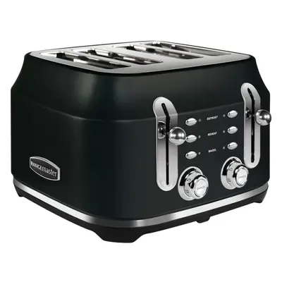 Rangemaster RMCL4S201BK Slice Toaster - Black