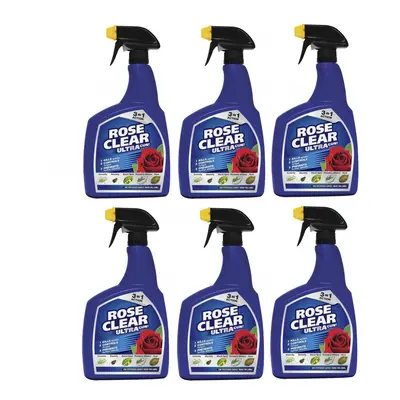 (6 x Bottles) Rose Clear Ultra Gun In fugus Control -1 Litre