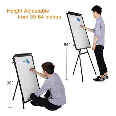 Tripod Whiteboard Magnetic Standing Flip chart Easel