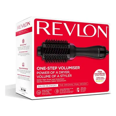 REVLON Pro Collection Salon One Step Hair Dryer and Volumiser, Ideal For Medium To Long Hair