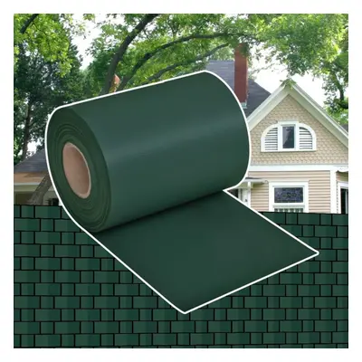 vidaXL Privacy Fence Weave Roll PVC Green Outdoor Garden Barrier Border Panel