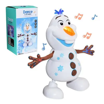 (Type) Dancing Snowman- Musical Olaf Robot With LED Light