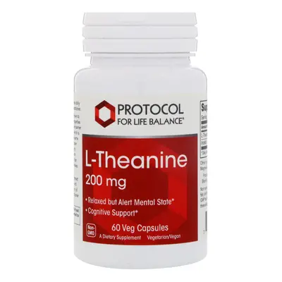 Protocol for Life Balance, L-Theanine, mg , Veg Capsules