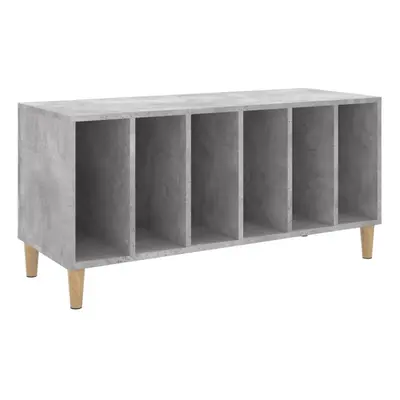 (concrete grey) vidaXL Record Cabinet Sideboard Vinyl Storage Cabinet Display Engineered Wood