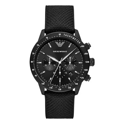 Emporio Armani Men's Chronograph, Black-Tone Stainless Steel Watch, AR11453