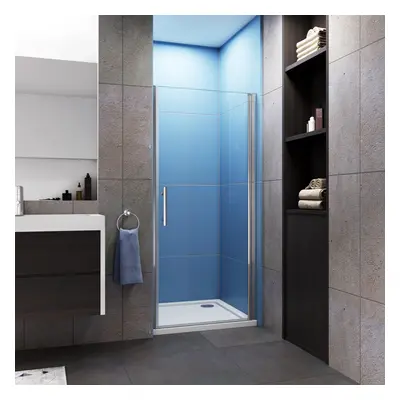 (700mm) Frameless Pivot Shower Door Enclosure Glass