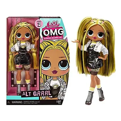 L.O.L. Surprise! OMG House of Surprises Fashion Doll Series - ALT GRRRL - Includes Accessories a