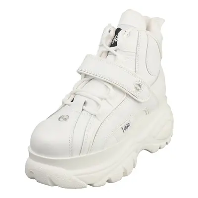 (6) Buffalo 2.0 Womens Platform Boots in White