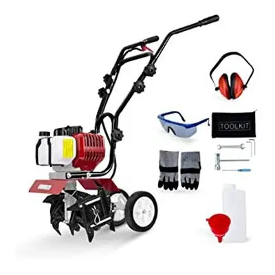 52CC Garden Petrol Tiller Engine 3HP Strokes Lawn Soil Cultivator