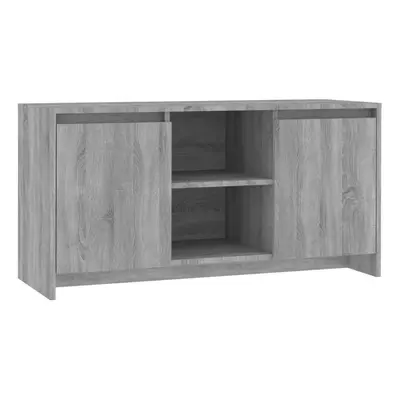 (grey sonoma) vidaXL TV Cabinet Chipboard Home Hifi Low Cabinet TV Table Unit Multi Colours