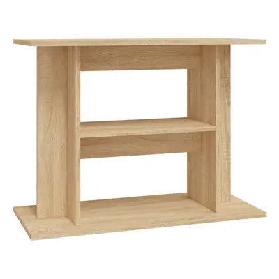 (sonoma oak, x x cm) vidaXL Aquarium Stand Fish Tank Stand Cabinet Aquarium Base Engineered Wood