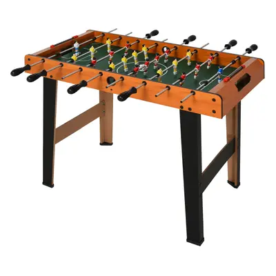 HOMCOM Wooden Soccer Football Table 84.5cm Arcades Game Room Bar, Foosballs